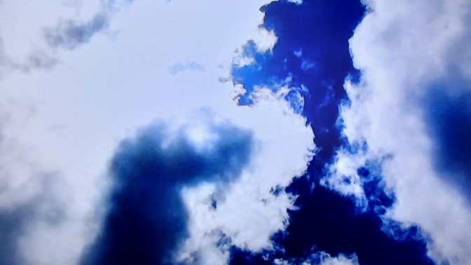 Do you ever see figures in the clouds?