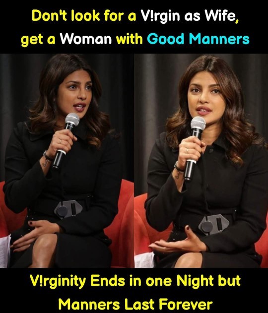 What is more important to you in relationship virginity or good manners?