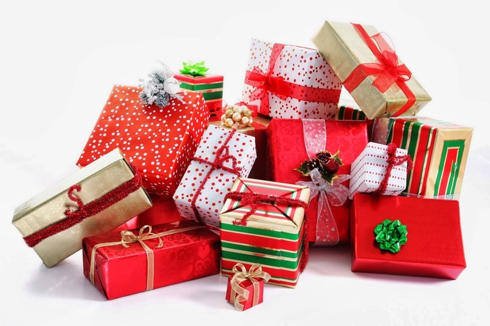 During what Winter holiday you usually get gifts?