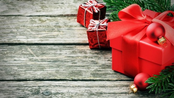 During what Winter holiday you usually get gifts?