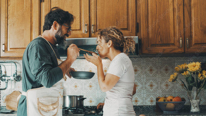 Guys, what meal do you love to cook for a woman?