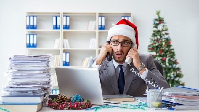 Are you working over the Christmas break?