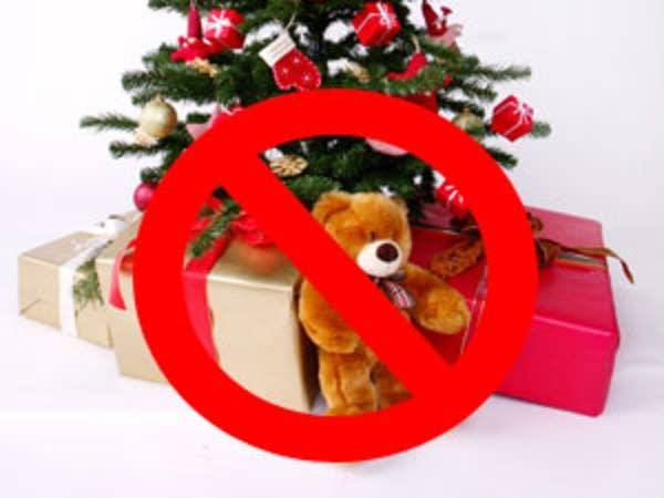 Are you someone who does NOT give out any Christmas gifts? Why is that?