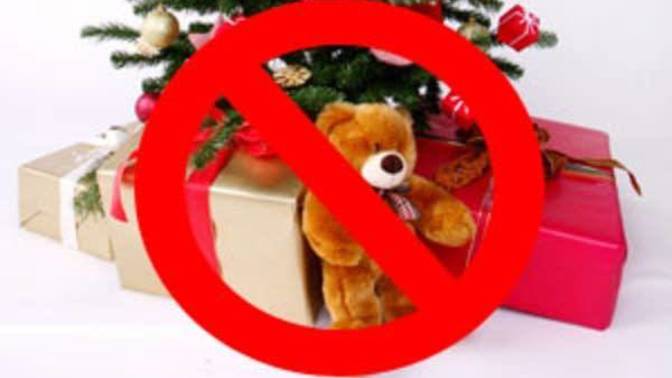 Are you someone who does NOT give out any Christmas gifts? Why is that?