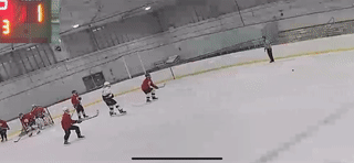 A father/son duo was acting up here, haha