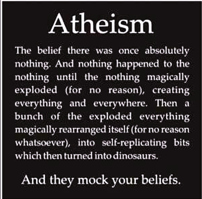 I wanna go heaven but I am atheist😭?