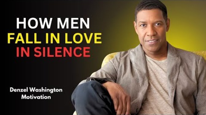 Did you know that men fall in love in silence?