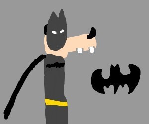 Do you think Goofy would make a good batman hero?