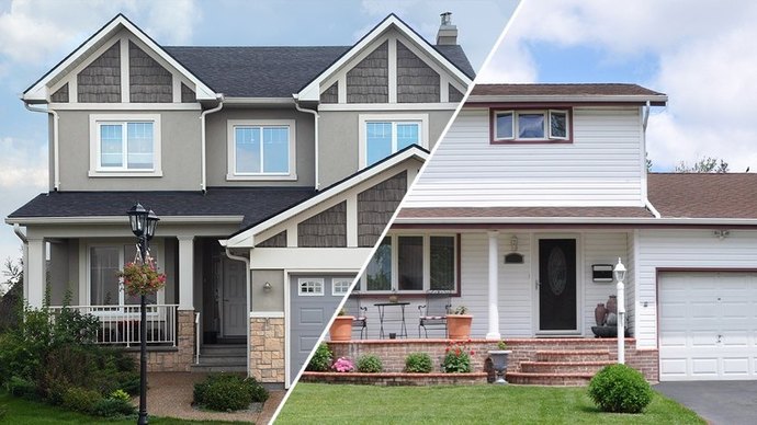 Would you rather buy a new, updated house or an old house and update it the way you want?