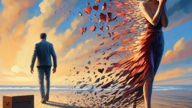 Why did you break up with your husband?