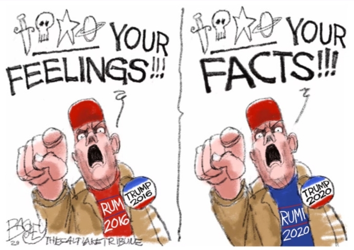 Why does the left think that disproving something once is enough, when the right know that repeating lies works?