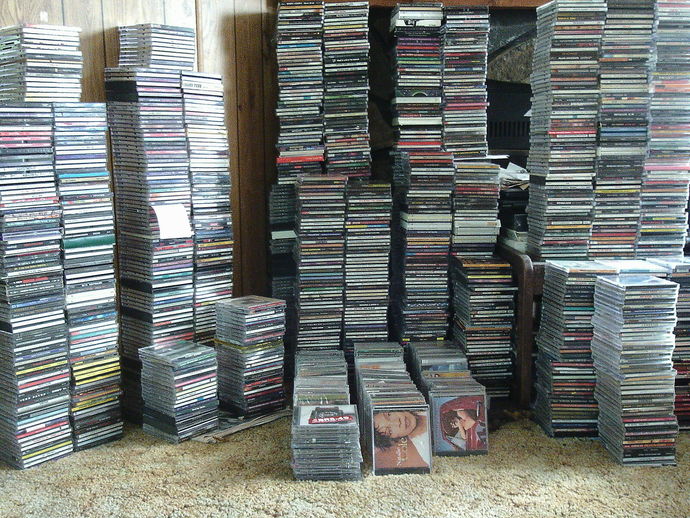 Who still has a collection of CDs? Anyone still have cassettes?