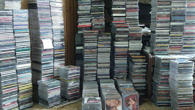 Who still has a collection of CDs? Anyone still have cassettes?