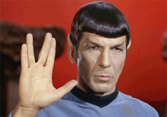 Are you talented enough to do the Spock hand sign?