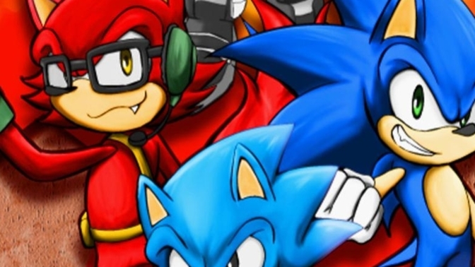 What do you think of this drawing from the game sonic forces on the PlayStation 4?