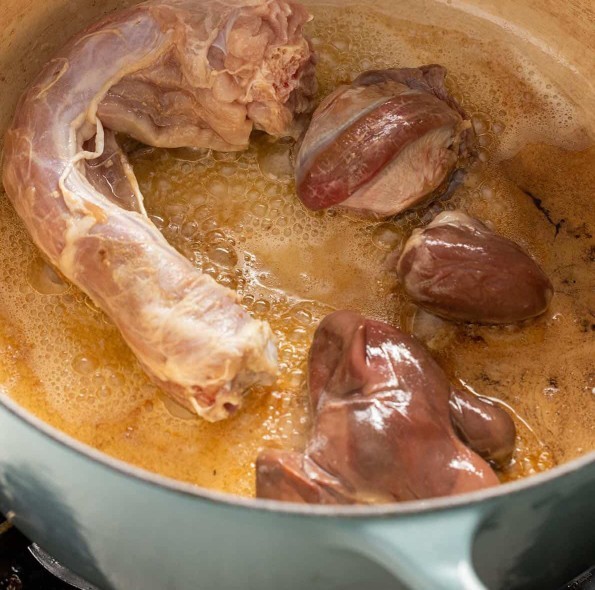 What did you do with the turkey giblets?