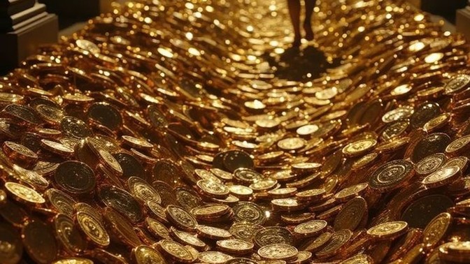 If you were given as much gold as your weight, how many kilos of gold would you have?
