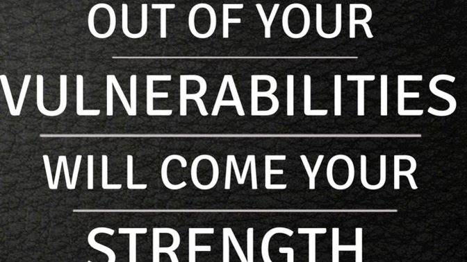 Do you like it when people are not afraid to reveal their insecurities or vulnerabilities?