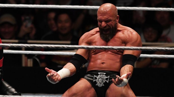 Was wrestler Triple H missing his parts?