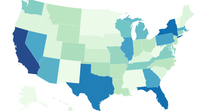 Does it surprise you that CALIFORNIA is home to the most RICHEST Americans?