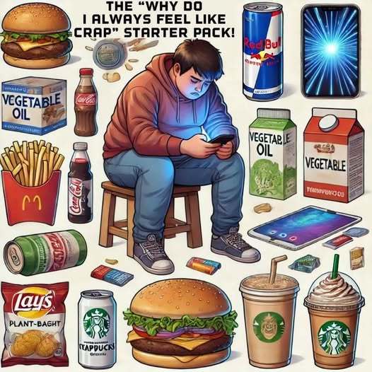 Why do people poison their bodies and then complain about having no energy?
