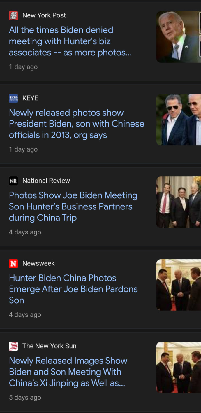Should Joe Biden and all the other Democrats who knowingly lied about his illegal business dealings with China and Ukraine be tried for treason?