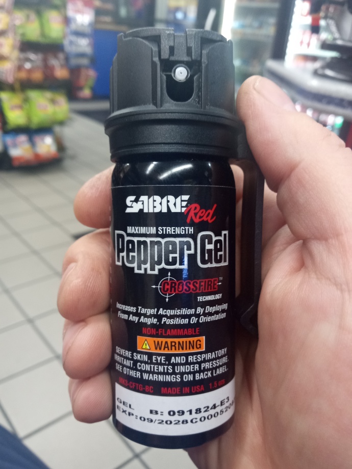 Do you carry a can of bum-be-gone spray?