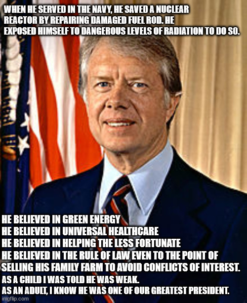 President Jimmy Carter has died?