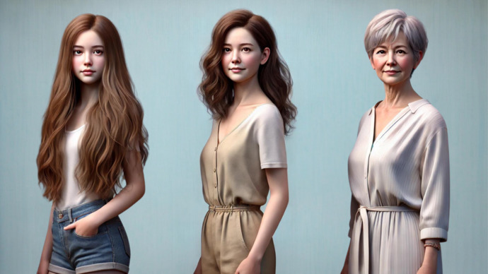 Why is it that as women get older, they tend to cut more length off of their hair?