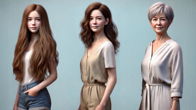 Why is it that as women get older, they tend to cut more length off of their hair?