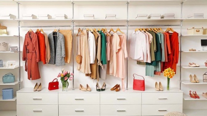 What are a woman's must-haves in terms of clothes, make-up and shoes?