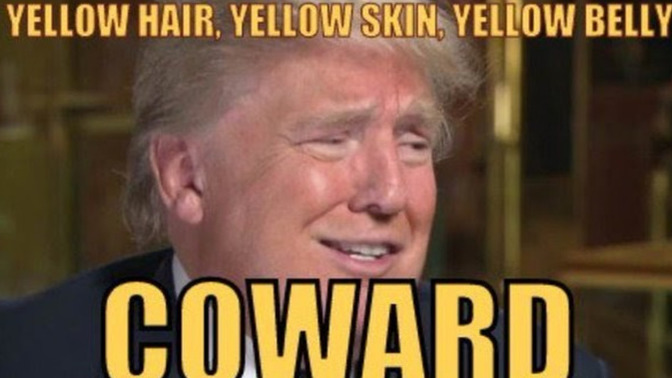Is Trump a coward that will always capitulate like he did by withdrawing his appointment of Amaryllis Fox Kennedy as deputy director of the CIA?