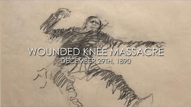Do you know that today is 134 year anniversary of the Wounded Knee Massacre?