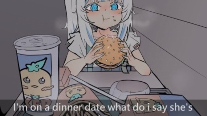 Would you be nervous on a dinner date with a catgirl?