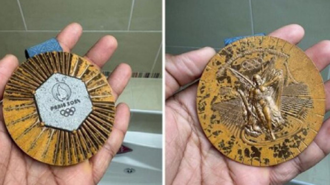 If your OLYMPIC MEDAL deteriorated, what would you do?