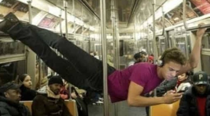 What’s the strangest thing you’ve seen someone do in public?