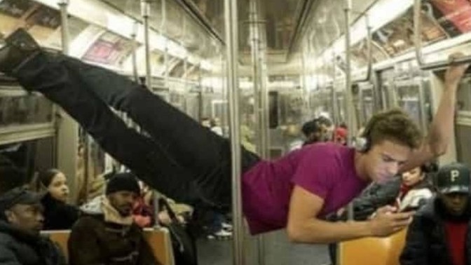 What’s the strangest thing you’ve seen someone do in public?