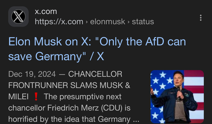 So Elon is neo-Nazi?