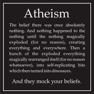 Do you believe the lie called atheism?