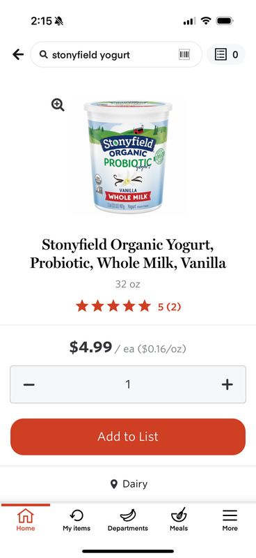 What items do you never leave without when grocery shopping?