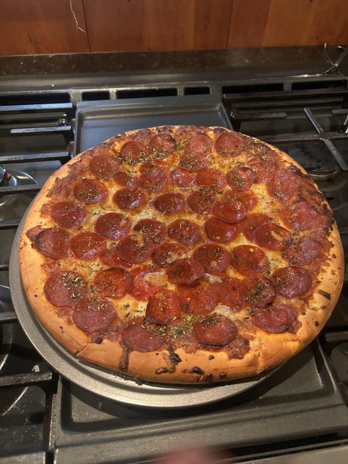 Is this pizza cooked right?