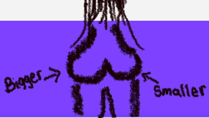 Is it a turn off if one butt cheek is smaller than the other?