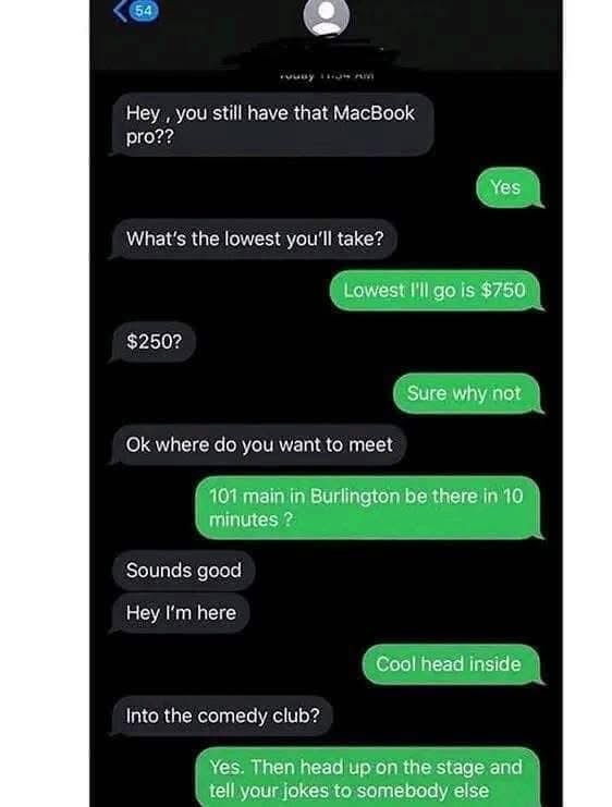 What do I do if a girl on fb Messenger wants $20 and $30 dollars combined?