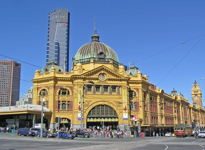 Melbourne Flinders St Station