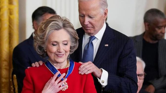 Biden to give medal of freedom to George Soros and Hillary Clinton. Any thoughts?