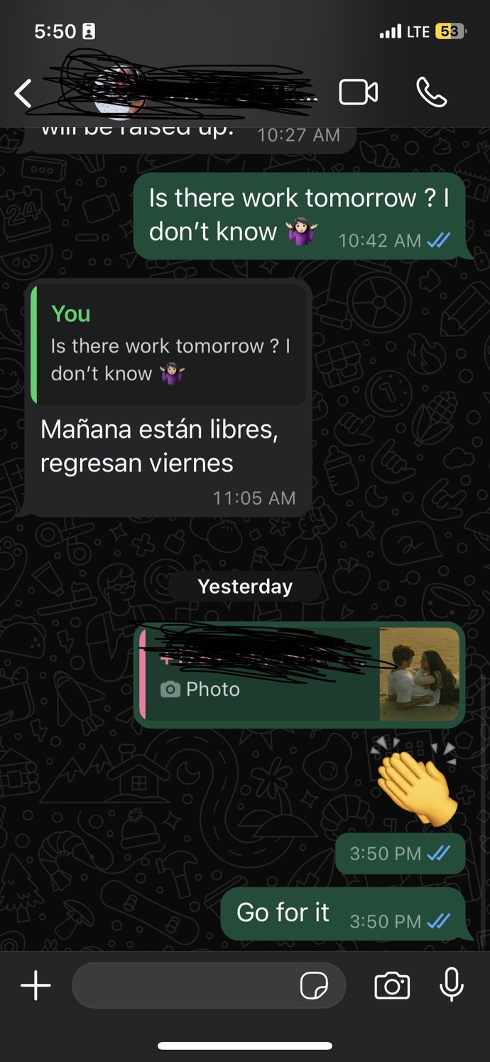 Why didn’t he respond? I asked my ex boyfriend what what’s his goal for this year?