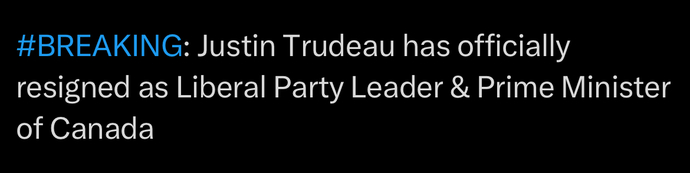 Thoughts on this breaking news?