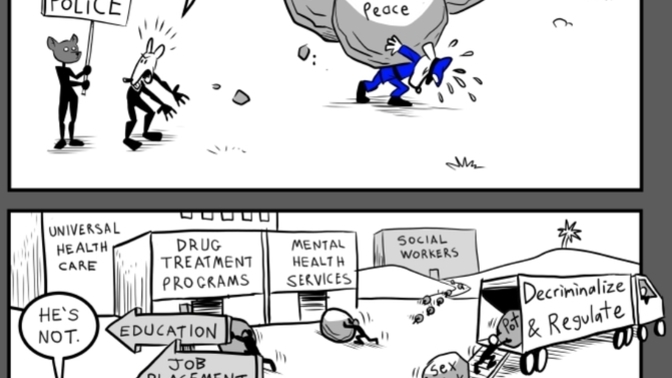 Thoughts on the REAL intent of "Defund the Police? What can & should be removed from their job? Will the cartoon suggestion work? OK for higher taxes?