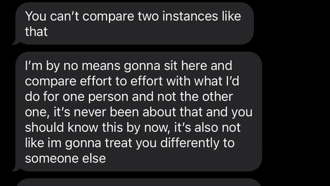 Red flag that he doesn’t put effort in when dating?