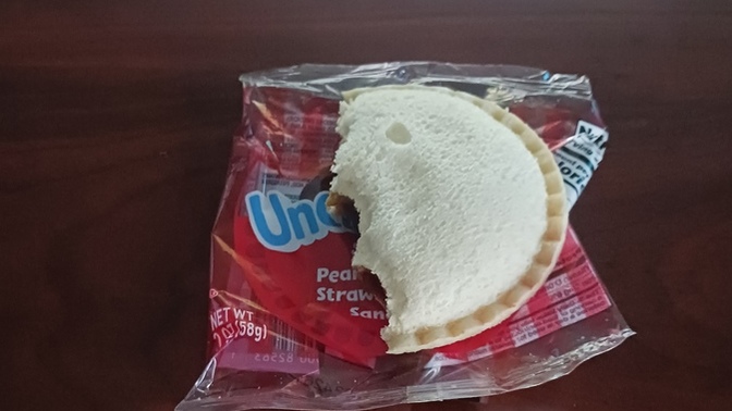 Is a peanut butter and strawberry jelly sandwich disgusting instead of grape jelly?